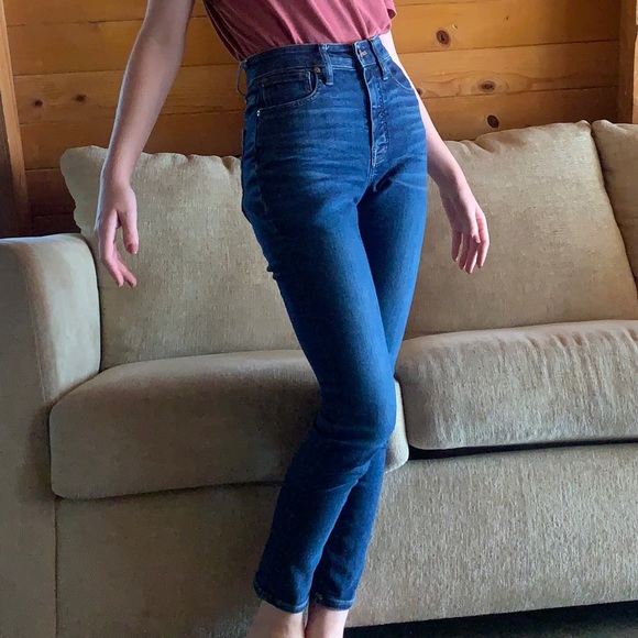 Madewell Curvy High-Rise Skinny Jeans in Lanette Wash Size 25 - Picture 2 of 2
